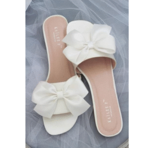 Ivory Bow Slides