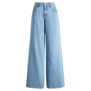 High-Waisted Wide-leg Jeans